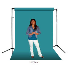 Фон бумажный BD 157 Teal - бирюзовый 1,35 х 11,0 м