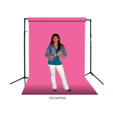 Фон бумажный BD 163 Hot Pink - горячий розовый 1,35 х 11,0 м