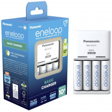 Зарядное устройство Panasonic Eneloop Basic Charger New BQ-CC51E + 4 AA 2000 (K-KJ51MCD40E)