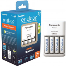 Зарядное устройство Panasonic Eneloop BQ-CC17 Advanced Charger + 4 AA 1900 (K-KJ17MCC40E)