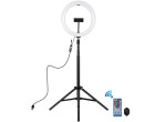 Кільцеве світло зі стійкою Puluz PKT3054B RGBW 26см (15W)