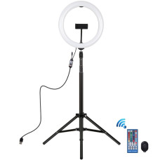 Кільцеве світло зі стійкою Puluz PKT3054B RGBW 26см (15W)