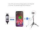 Кільцеве світло зі стійкою Puluz PKT3054B RGBW 26см (15W)