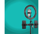Кільцеве світло зі стійкою Puluz PKT3055B RGBW 26см (20W)
