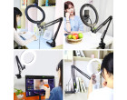 Кільцеве світло зі струбциною Puluz PKT3090B 26см (10W)
