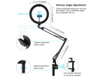 Кільцеве світло зі струбциною Puluz PKT3090B 26см (10W)