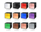 Фотобокс с подсветкой Puluz PU5025B (25x25x25см)