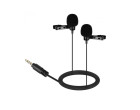 Петличный микрофон двойной Ulanzi AriMic Lapel Dual 1,5м (3.5mm)