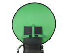 Фон складаний на спинку стільця Visico BP-014 Chroma Key зелений (140см)