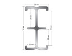 Рельса для подвесной системы Visico CT-2M-D double track