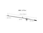 Перекладина для журавля Visico CS-STA02 for C-Stand