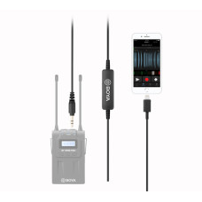 Аудіо кабель Boya 35C-L (з 3.5mm на Lightning)