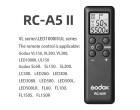 Пульт Godox RC-A5II (для SL-60 - 200, VL, FL, UL, LED)