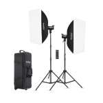 Набор постоянного света Godox SL100Bi-K2 Softbox Kit