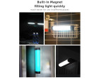Водонепроницаемый свет трубка с магнитом Luxceo P200 RGB (6W)