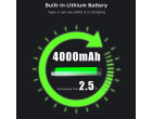 Водонепроницаемый свет трубка с магнитом Luxceo P200 RGB (6W)