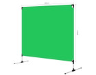 Фон в рамке с ножками Puluz PU5203G Chroma Key зелёный (200x200см)