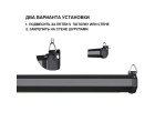 Фон ролет на стіну Visico RB-1820W Screen бiлий (1,8x2м)