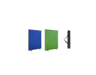 Фон у рамці з ніжками Visico BP-1522GB Chroma Key 2в1 зелёный/синий (150x220см)