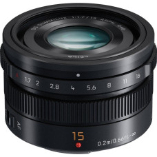 Объектив Panasonic 15mm f/1.7 Black (H-X015E-K)