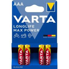 Батарейка Varta Longlife Max Power AAA BLI 4 Alkaline