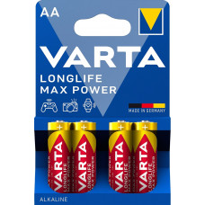 Батарейка Varta Longlife Max Power AA BLI 4 Alkaline
