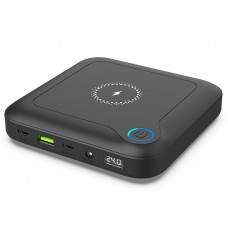 Универсальная мобильная батарея PowerPlant 24000mAh PD 60W DC 12-24V Wireless (PB930463)