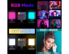 Накамерне світло Puluz PU560B RGB