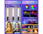 Постоянный свет меч со шторками Puluz PU4135 RGB