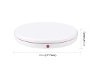 Поворотний стіл для предметної зйомки Puluz PU3146EU white (45см)