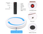 Поворотний стіл для предметної зйомки Puluz PU3146EU white (45см)