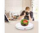 Поворотний стіл для предметної зйомки Puluz PU3146EU white (45см)