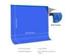 Фон студійний тканинний Puluz PU5207L blue Chroma Key 2х2м