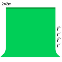 Фон студийный тканевый Puluz PU5207G green Chroma Key 2х2м
