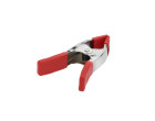 Кліпса прищіпка Visico Metal-Spring-6 large red