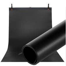 Фон для зйомки Visico PVC-1220 Black (120x200см)