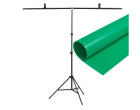 Фон зі стійкою Visico PVC-1220 Green (120x200см) MBGS-200150 KIT
