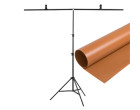 Фон зі стійкою Visico PVC-1220 Coffee (120x200см) MBGS-200150 KIT