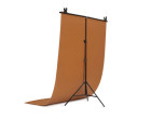 Фон зі стійкою Visico PVC-1220 Coffee (120x200см) MBGS-20080 KIT