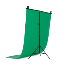 Фон зі стійкою Visico PVC-1220 Green (120x200см) MBGS-20080 KIT