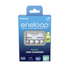 Зарядное устройство Panasonic Eneloop Basic Charger New BQ-CC61 USB + 4xAA 2000 mAh (K-KJ61MCD40USB)