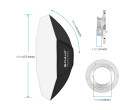 Софтбокс октагон Puluz PU5125 95см