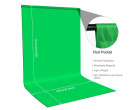 Фон студійний тканинний Puluz PU5209G green Chroma Key 1х2м
