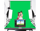 Фон студійний тканинний Puluz PU5209G green Chroma Key 1х2м