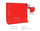Фон студійний тканинний Puluz PU5207R red Chroma Key 2х2м