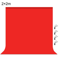 Фон студийный тканевый Puluz PU5207R red Chroma Key 2х2м