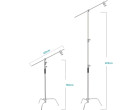 Журавль Visico CS-8206 C-Stand Kit with magic leg