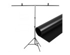 Фон зі стійкою Visico PVC-1520 Black (150x200см) MBGS-200150 KIT