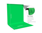 Фон студійний тканинний Puluz PU5215G green Chroma Key 1x1.5м