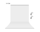 Фон студійний тканинний Puluz PU5215W white 1x1.5м